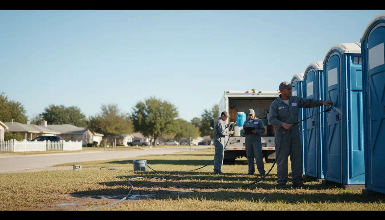 Long-Term Portable Toilet Rental in Lewis, IN near me